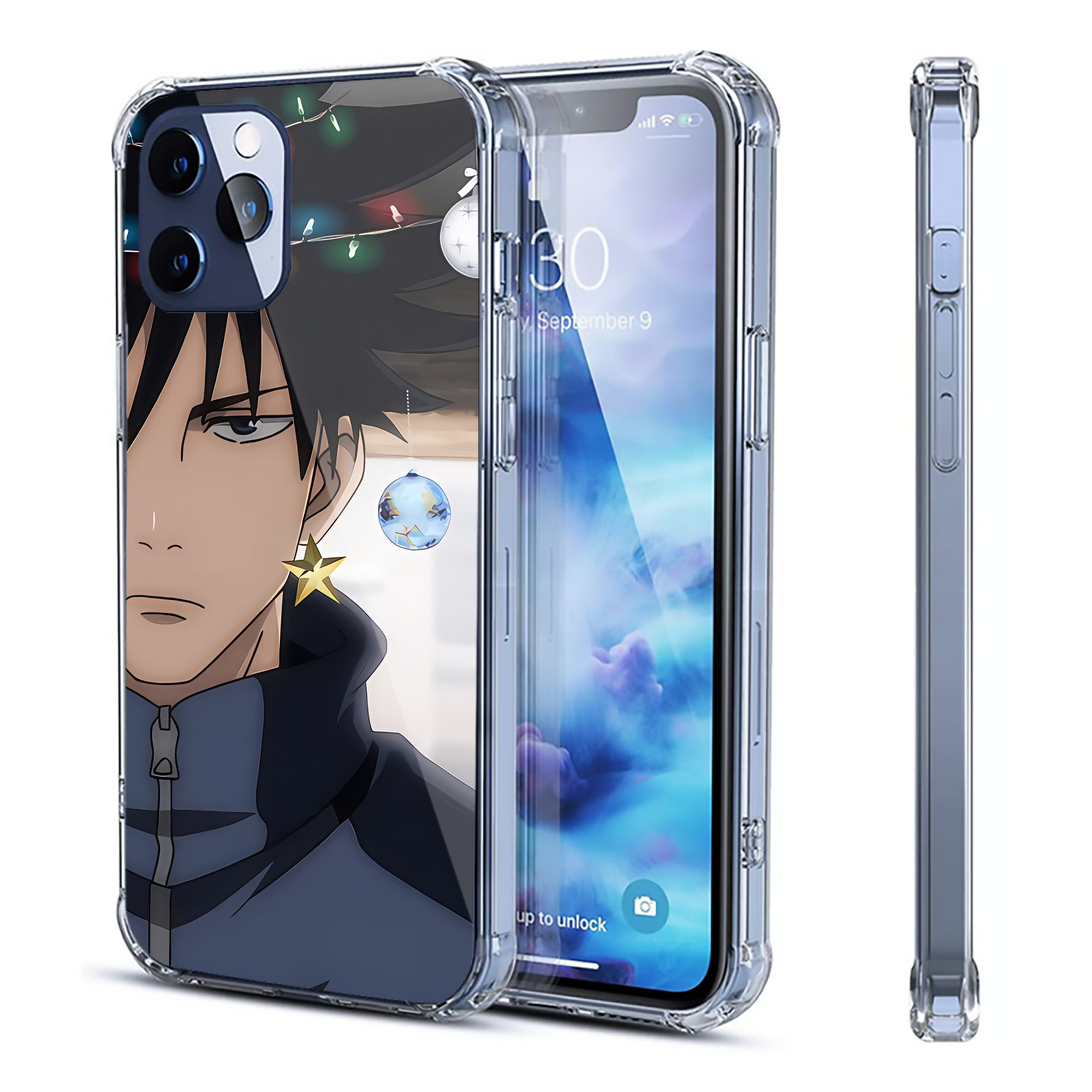 （画像用） SPY×FAMILY间谍家家酒 【iPhone 12シリーズ対応】透明スマホケース（クリアソフトケース）
